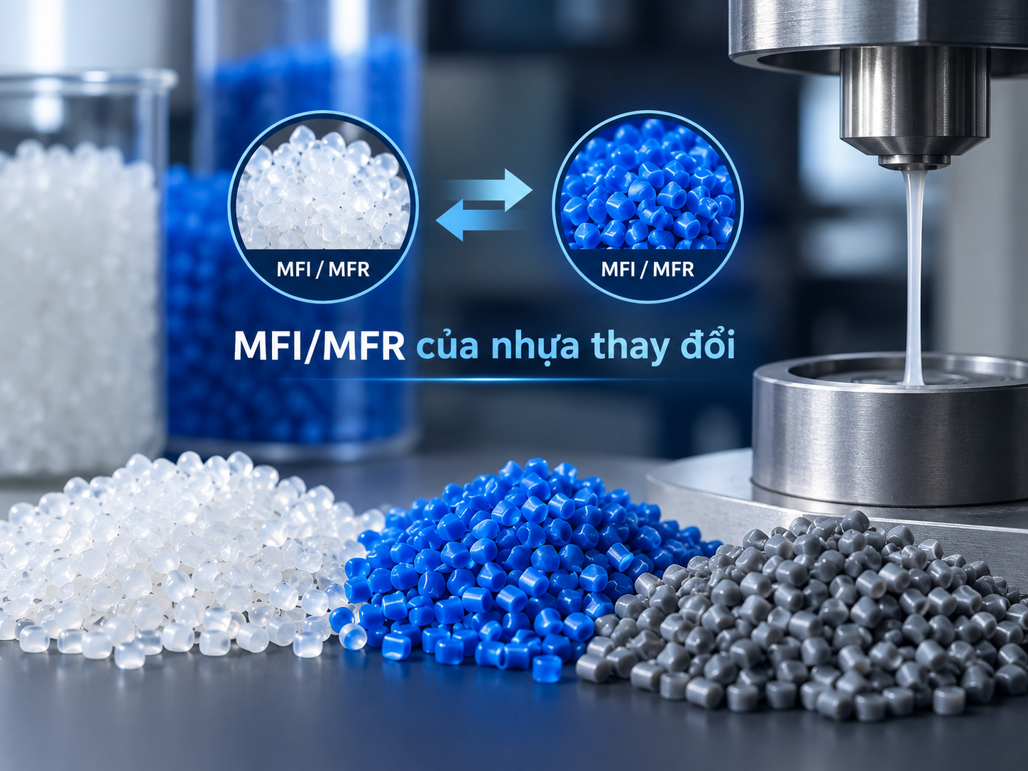 Khi cùng một hạt màu nhưng màu ra khác nhau