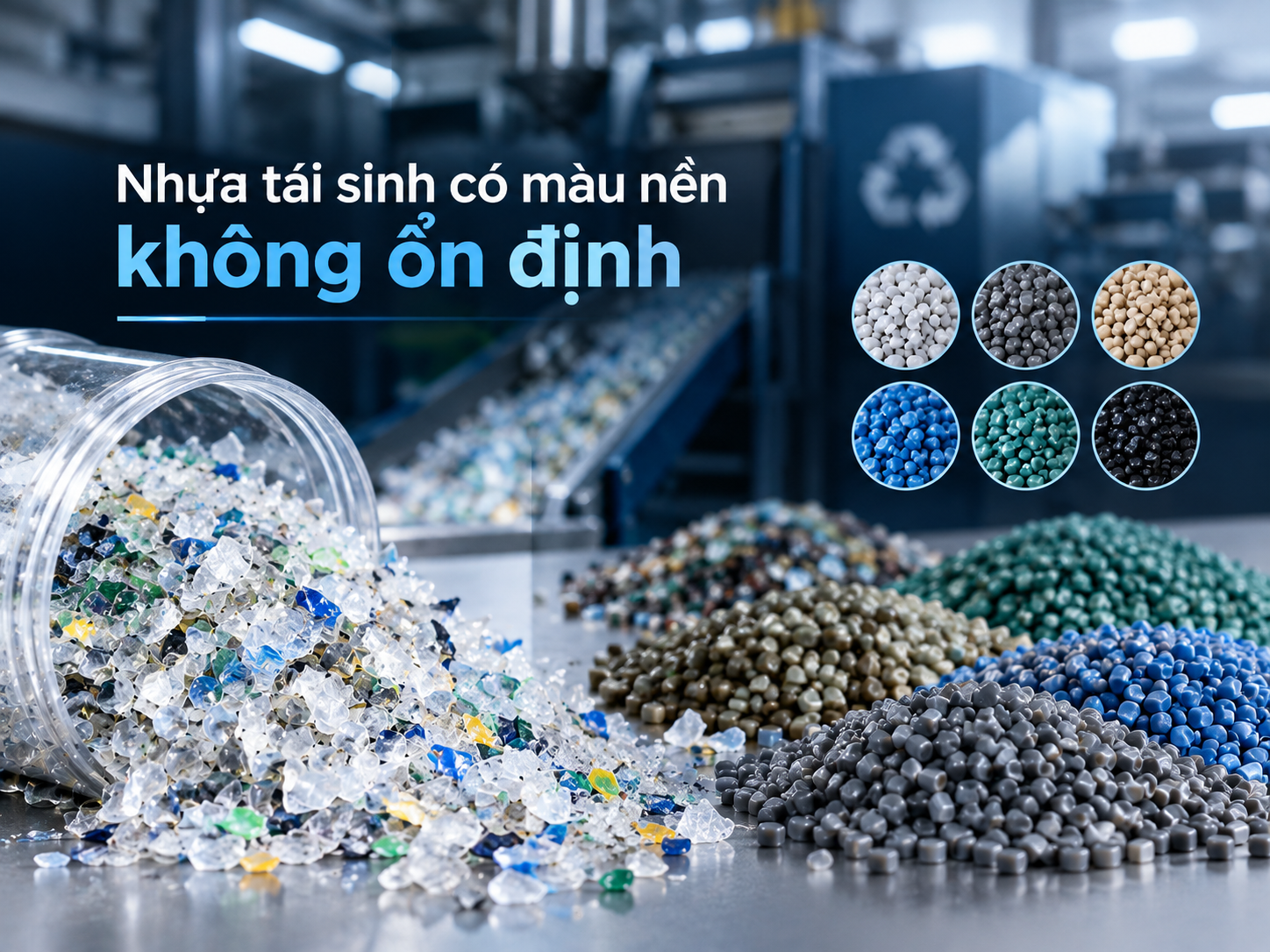 Khi cùng một hạt màu nhưng màu ra khác nhau