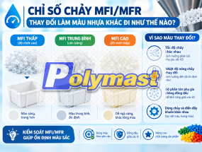 Chỉ số chảy MFI/MFR thay đổi làm màu nhựa khác đi như thế nào?